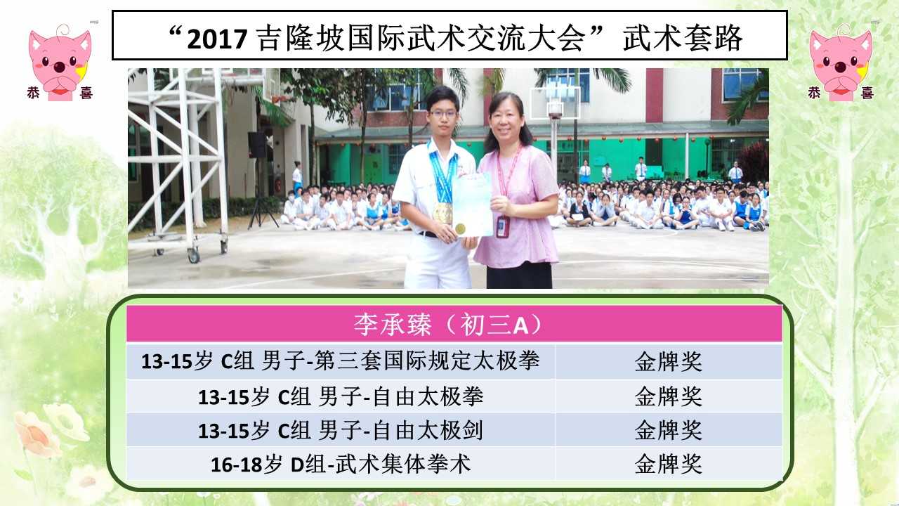 “2017 吉隆坡国际武术交流大会” 武术套路 2